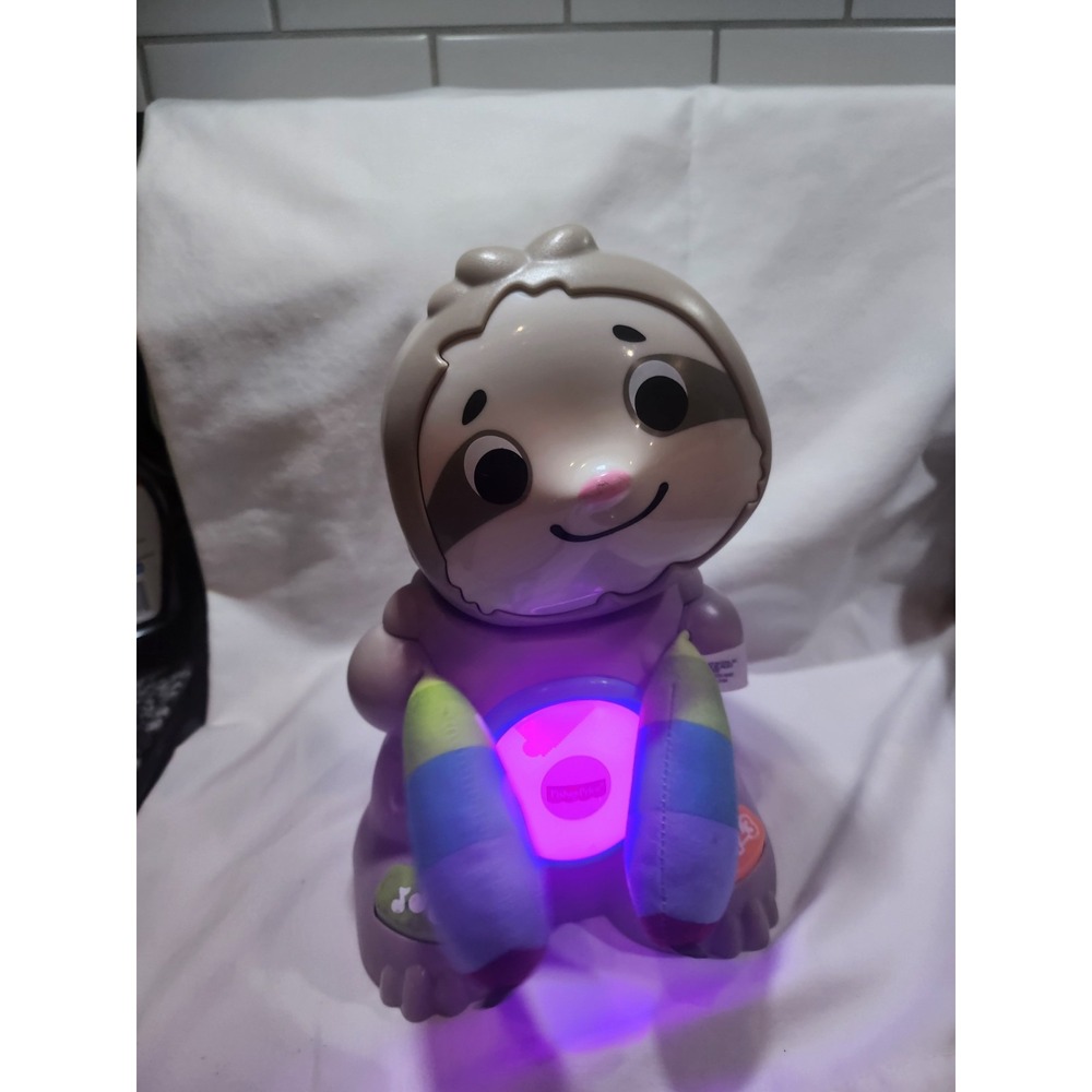Fisher-Price Linkimals Smooth Moves Sloth, Interactive Music and Lights (Works!) - Picture 7 of 16
